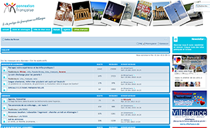 Screenshot du forum de connexion-francaise.com