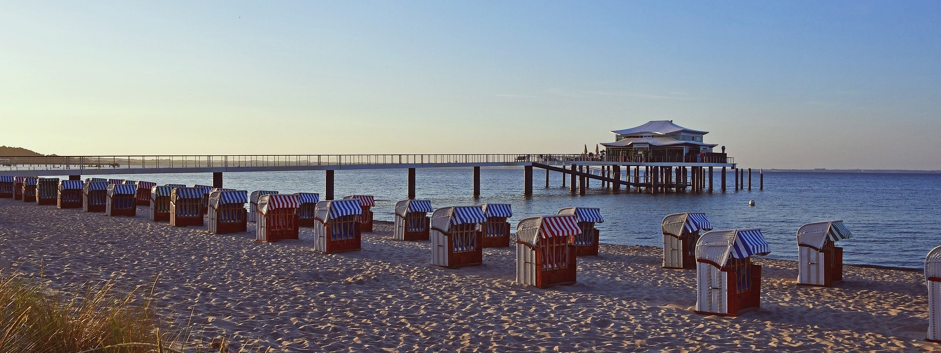 La plage de Timmendorfer Strand